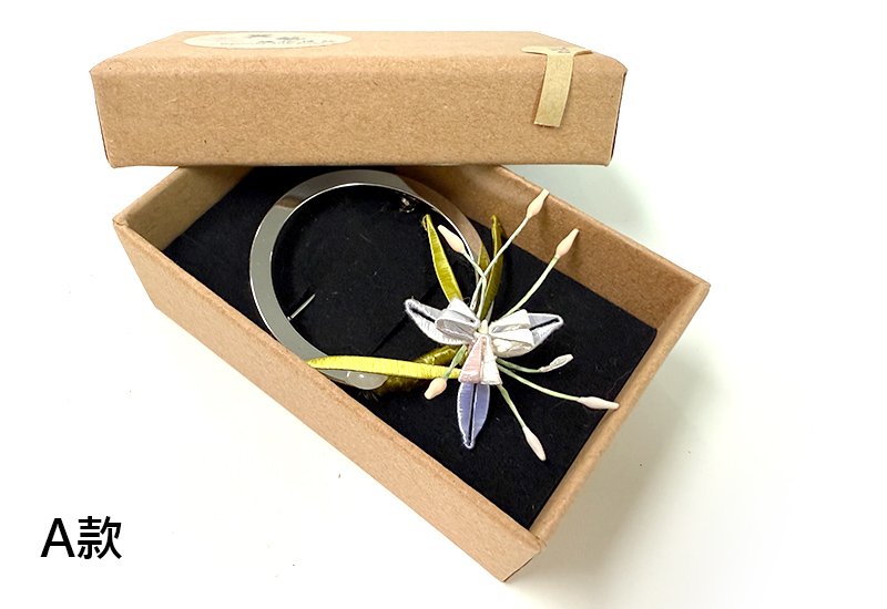 翼想纏花福飾 圓滿福胸針/領巾釦雙用